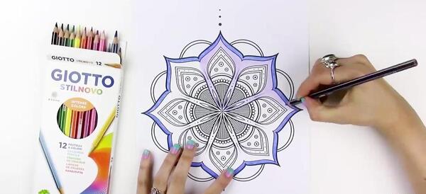 عکس ایده برای نقاشی ماندالا