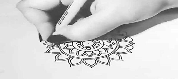 عکس ایده برای نقاشی ماندالا
