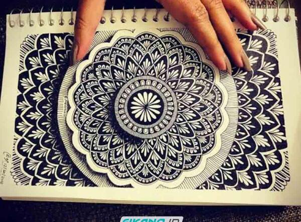 عکس ایده برای نقاشی ماندالا