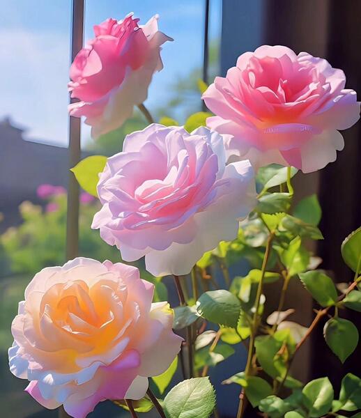 عکس بک گراند گل