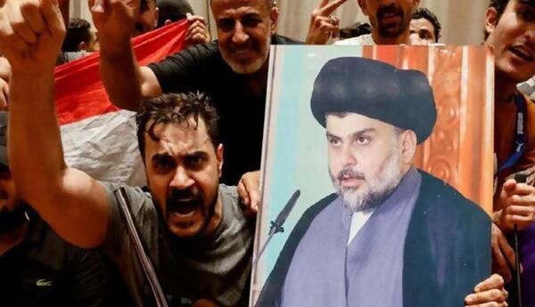 عکس قاسم سلیمانی پشت سر ابوبکر بغدادی