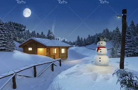 عکس زمستان پس زمینه