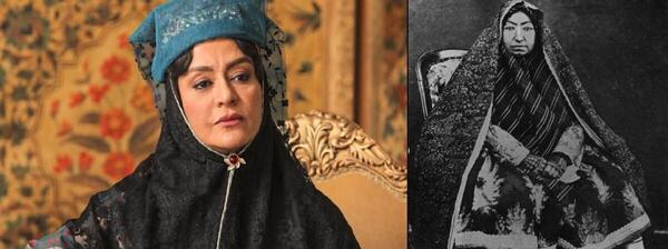 عکس واقعی سارا گرجی در سریال جیران