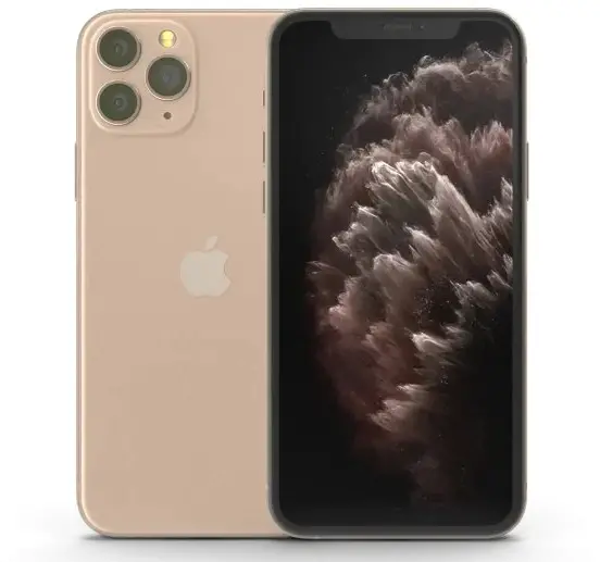 عکس گوشی اپل رنگ طلایی