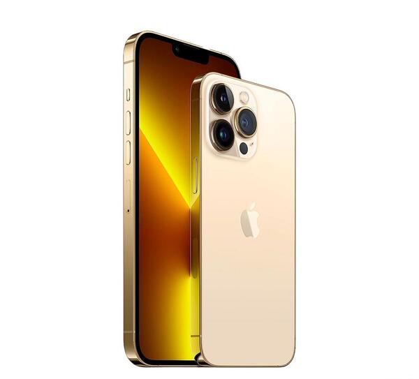 عکس گوشی اپل رنگ طلایی