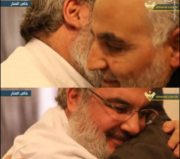 عکس حاج قاسم تنها
