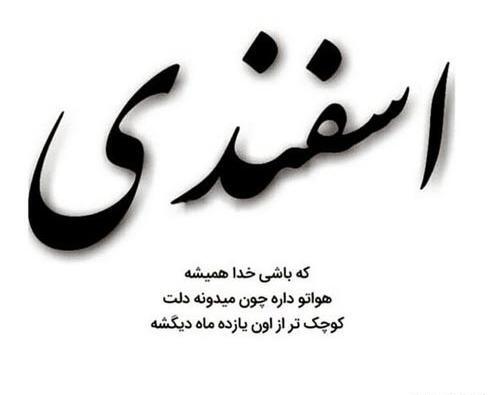 عکس رفیق اسفند ماهی