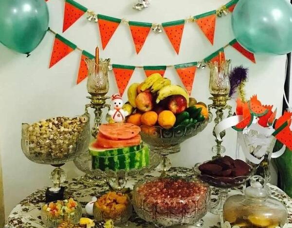 عکس ایده برای شب یلدا مجازی