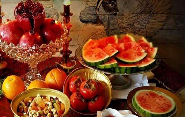 عکس ایده برای شب یلدا مجازی