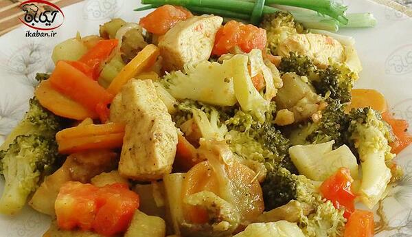 عکس غذای کلم بروکلی