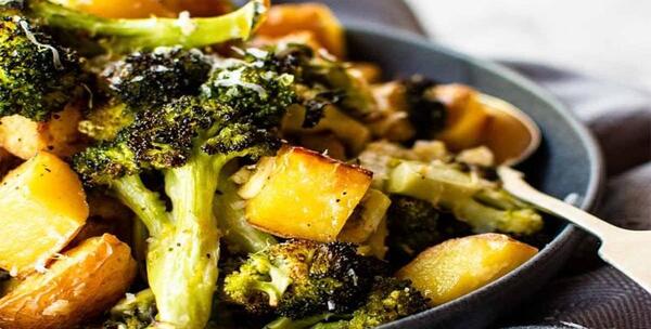 عکس غذای کلم بروکلی