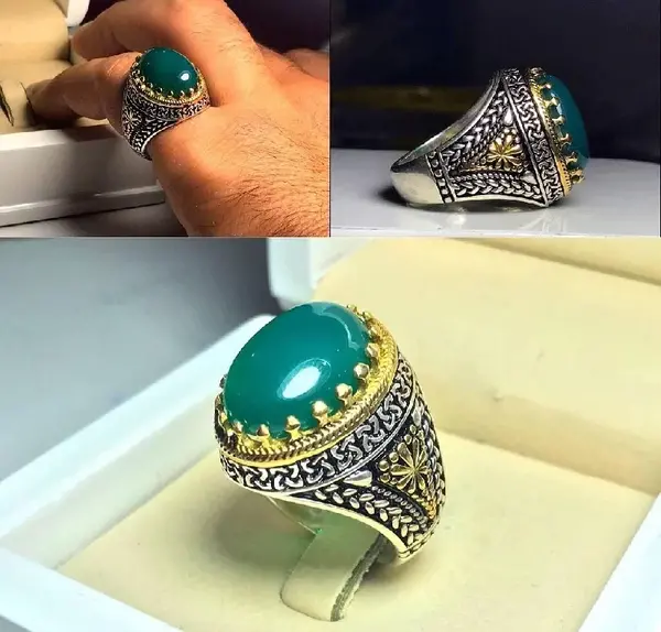 عکس انگشتر فانوس سبز واقعی