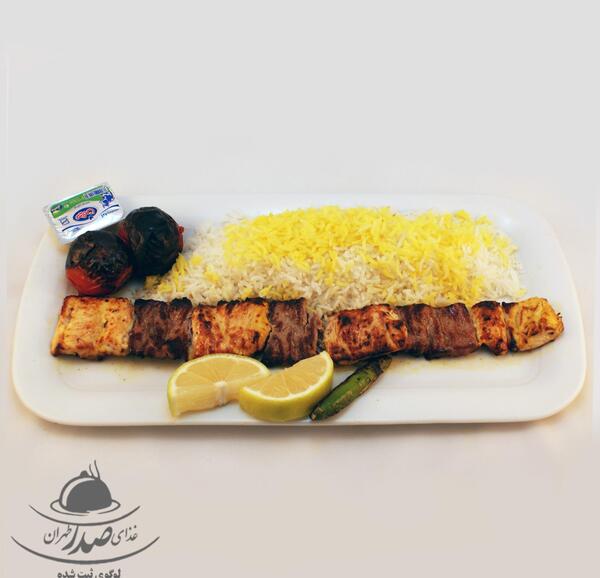 عکس چلو کباب بختیاری