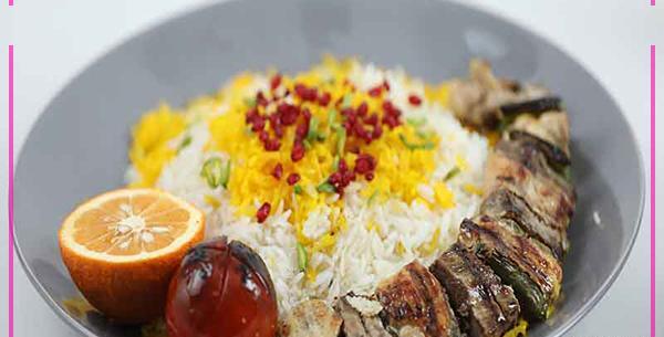 عکس چلو کباب بختیاری
