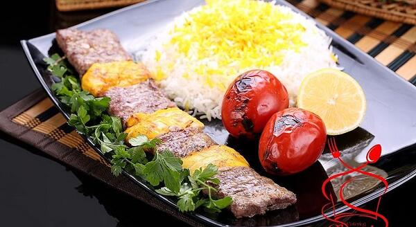 عکس چلو کباب بختیاری