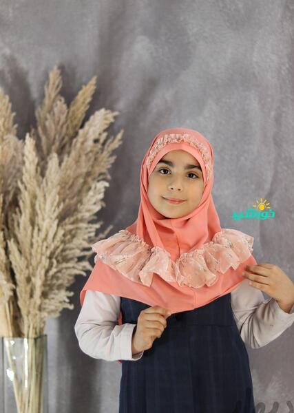 عکس مقنعه حجاب بچه گانه
