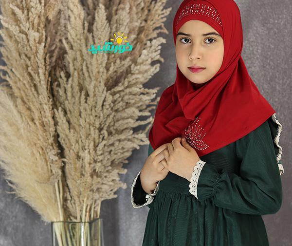 عکس مقنعه حجاب بچه گانه