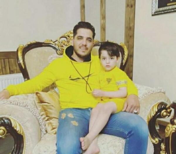 عکس بچه وحید امیری
