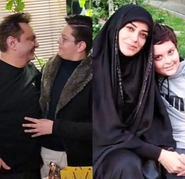 عکس پای الهام چرخنده