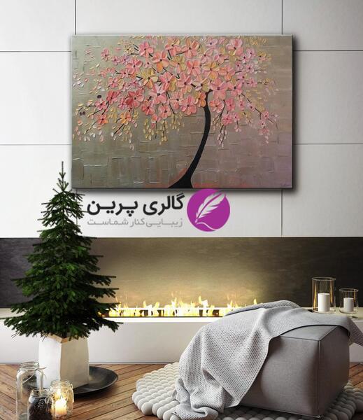 عکس نقاشی گل شکوفه