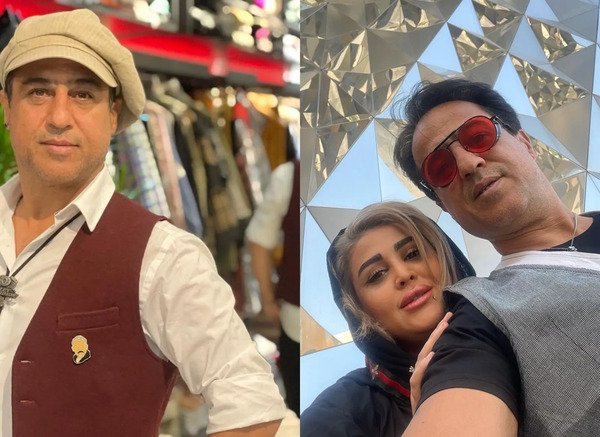 عکس همسر و فرزندان رامین راستاد