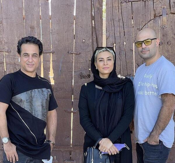 عکس همسر و فرزندان رامین راستاد