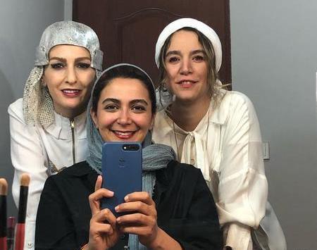 عکس از الهام کردا و همسرش