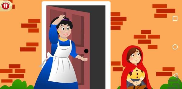عکس شخصیت کارتونی شنل قرمزی