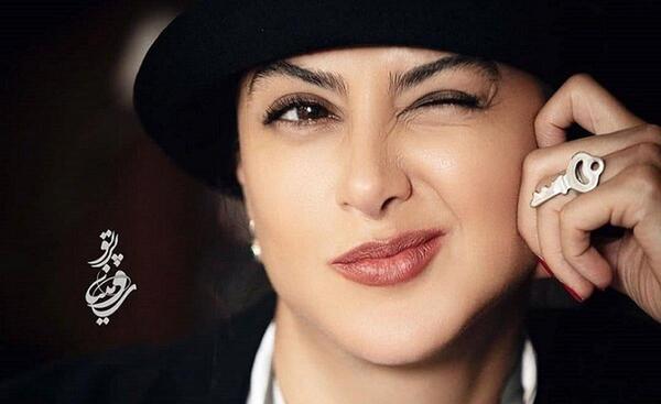 عکس آزاده صمدی قبل از عمل بینی