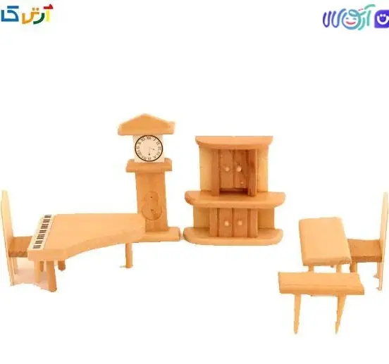 عکس خانه چوبی اسباب بازی