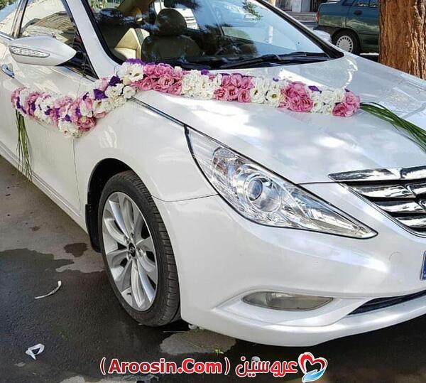 عکس ماشین عروس بی ام و