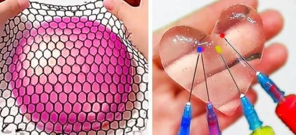عکس اسلایم رنگارنگ