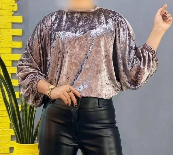 عکس شومیز مخمل