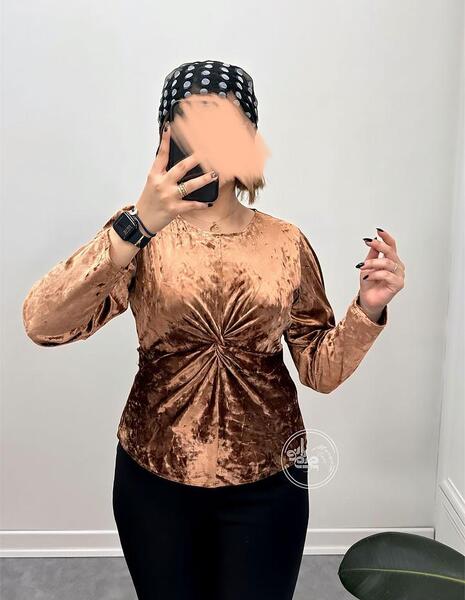 عکس شومیز مخمل