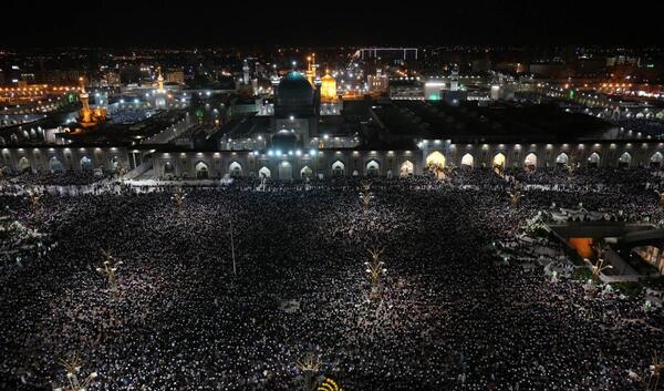 عکس حرم امام رضا ماه رمضان