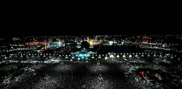 عکس حرم امام رضا ماه رمضان
