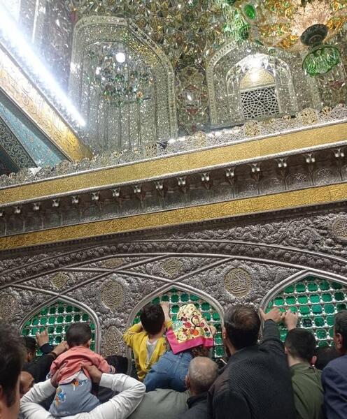 عکس حرم امام رضا ماه رمضان