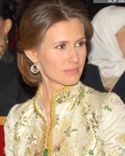 عکس حافظ اسد و همسرش