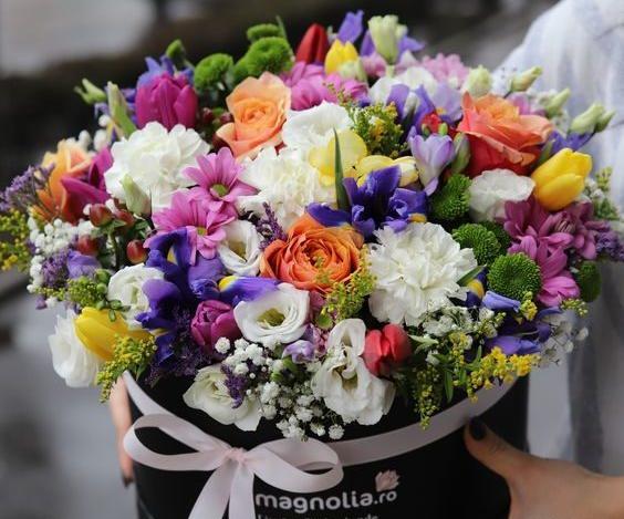 عکس نوشته هدیه دادن گل