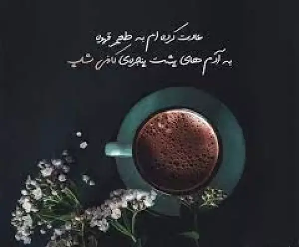 عکس عاشقانه دونفره کافی شاپ