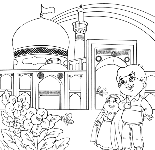 عکس نقاشی ساده بدون رنگ