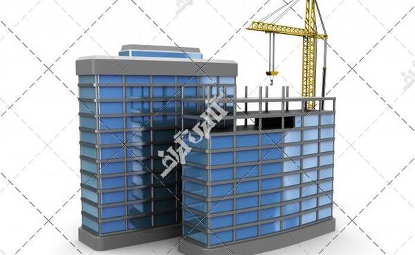 عکس ساختمان در حال ساخت