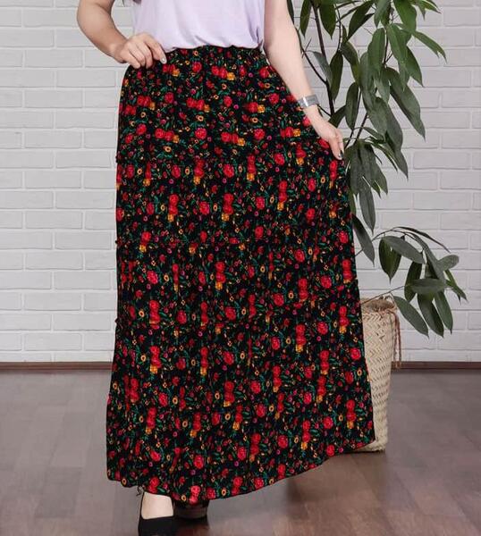عکس دامن چند طبقه