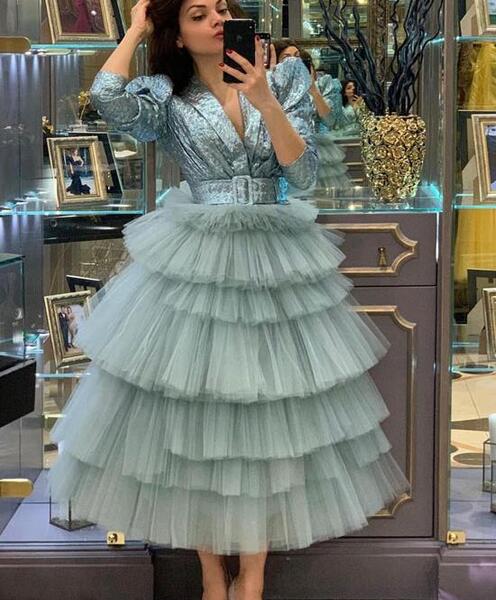 عکس دامن چند طبقه