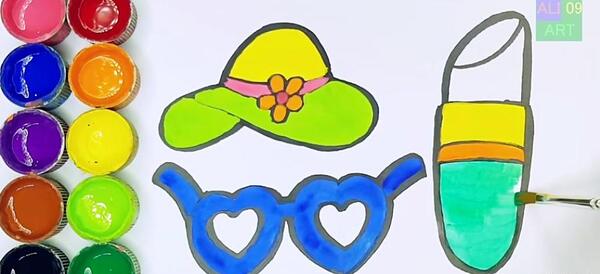 عکس عینک نقاشی