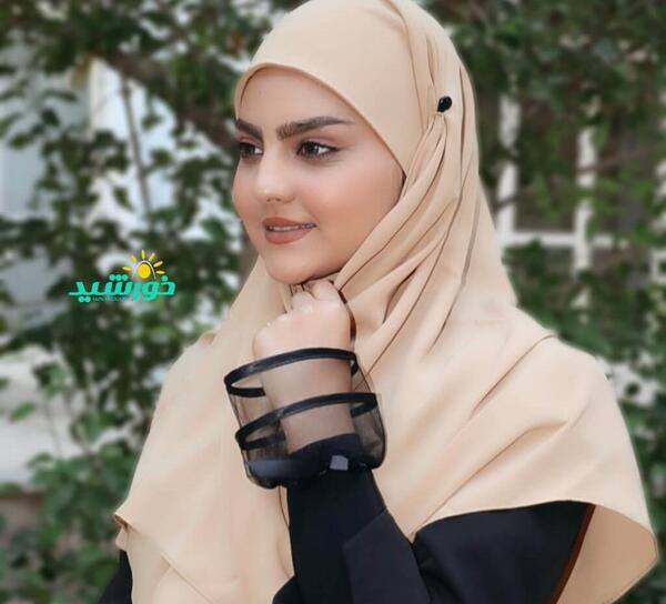 عکس مقنعه طرح لبنانی