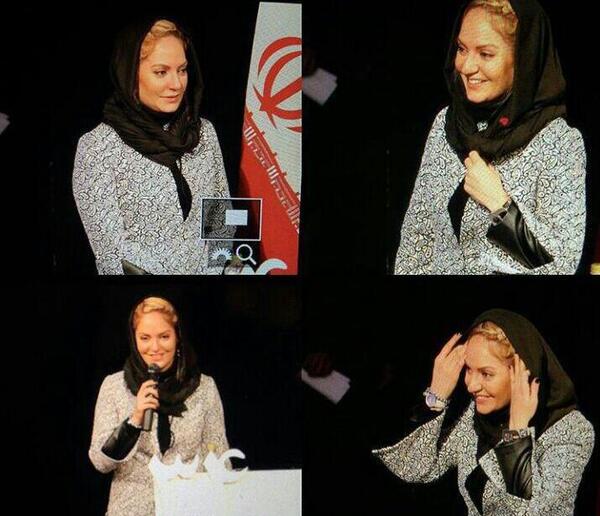 عکس مجری زن جشنواره فجر