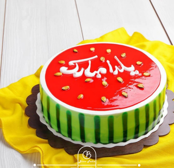 عکس ایده شب یلدا کیک