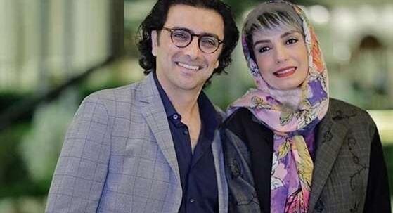 عکس امین بانی و همسرش