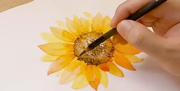 عکس نقاشی ساده با آبرنگ
